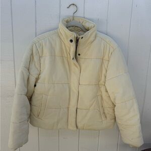 RVCA women’s corduroy puffer